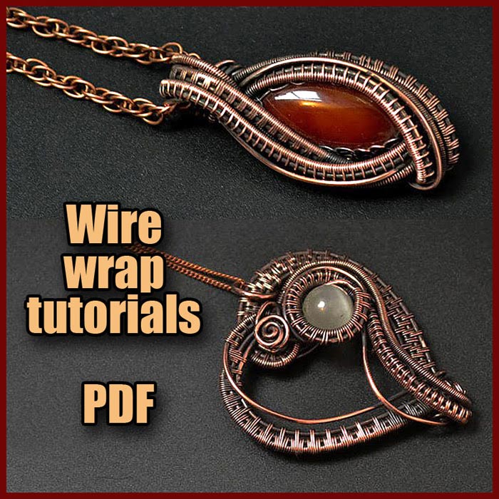 Wire Wrapped Stone Pendants